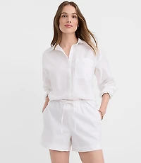 Sawyer Pull On Shorts Linen Cotton