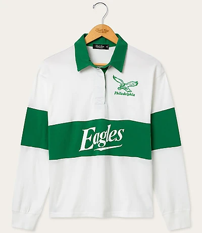 Junk Food Philadelphia Eagles Rugby Shirt