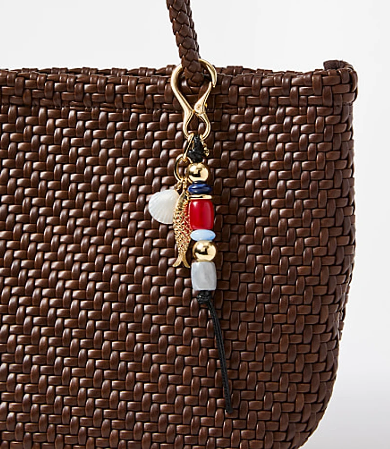Fish Beaded Bag Charm
