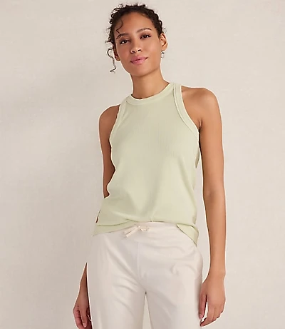 Haven Well Within Garment-Dyed Organic Cotton Racerback Tank