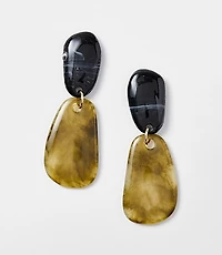 Modern Double Drop Earrings