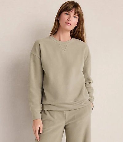 Haven Well Within Brushed Terry Crewneck Pullover