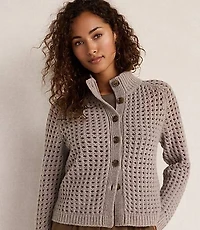 Haven Well Within Cashmere Open Stitch Cardigan