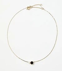 Pearlized Delicate Charm Necklace