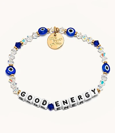 Little Words Project Good Energy Stretch Bracelet