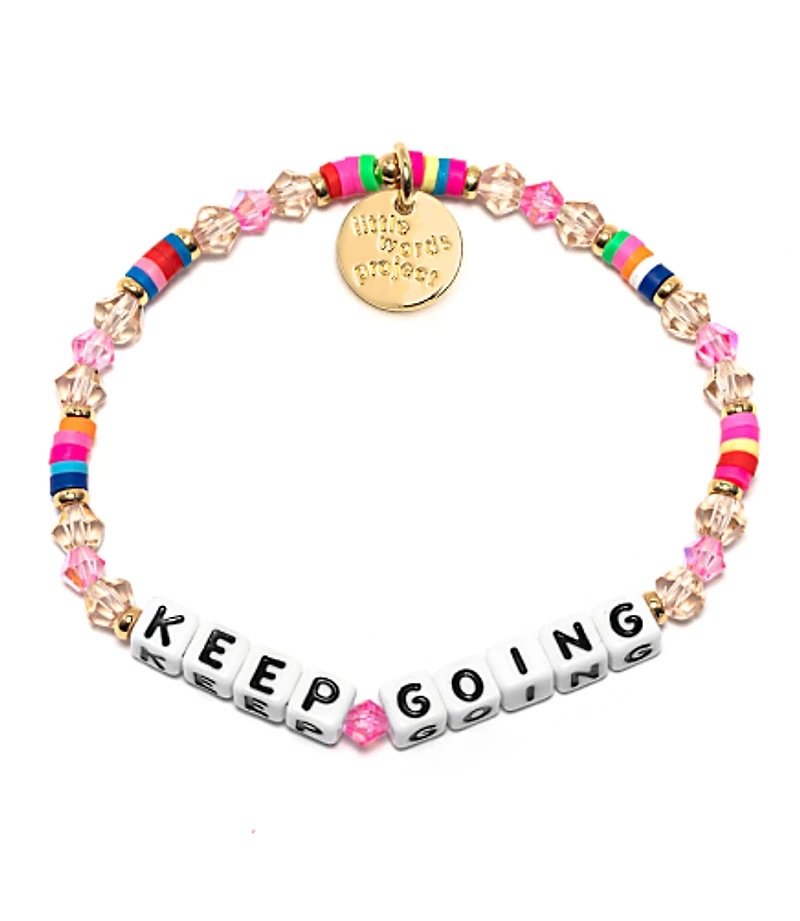 Little Words Project Keep Going Stretch Bracelet
