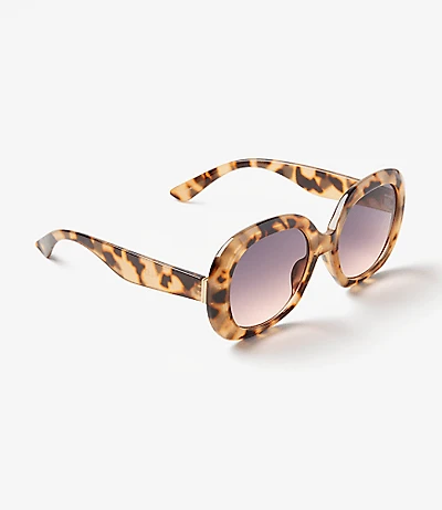 Oversized Round Sunglasses