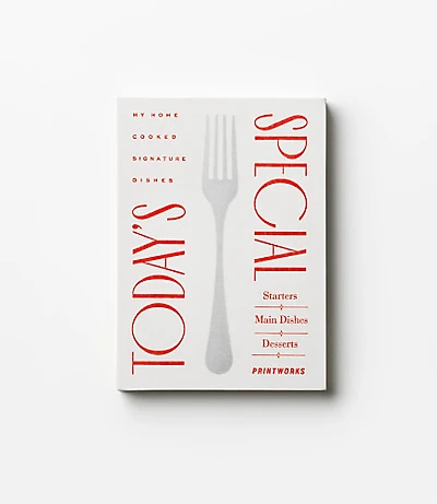Printworks Today's Special Recipe Book