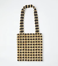 Salt + Umber Nora Beaded Tote Bag