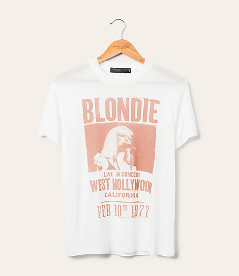 Junk Food Blondie West Hollywood Vintage Tissue Tee