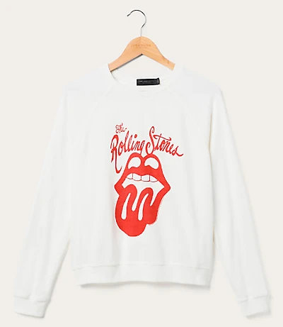 Junk Food Rolling Stones Fort Collins Colorado Fleece Tee