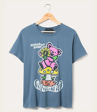 Junk Food Grateful Dead Shakedown Garden Vintage Tee