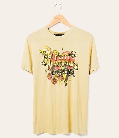 Junk Food Tom Petty And The Heartbreakers Vintage Tissue Tee