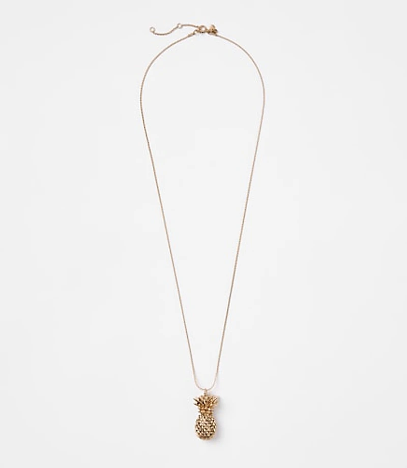 Pineapple Pendant Necklace