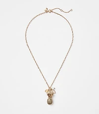 Pineapple Cluster Necklace