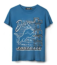Junk Food Detroit Lions Vintage Tee