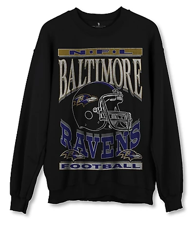 Junk Food Baltimore Ravens Helmet Flea Market Crew