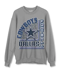 Junk Food Dallas Cowboys Backfield Crew Fleece
