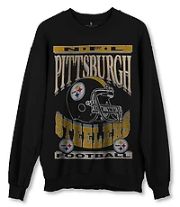 Junk Food Pittsburgh Steelers Backfield Crew Fleece
