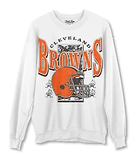 Junk Food Cleveland Browns Crew Fleece