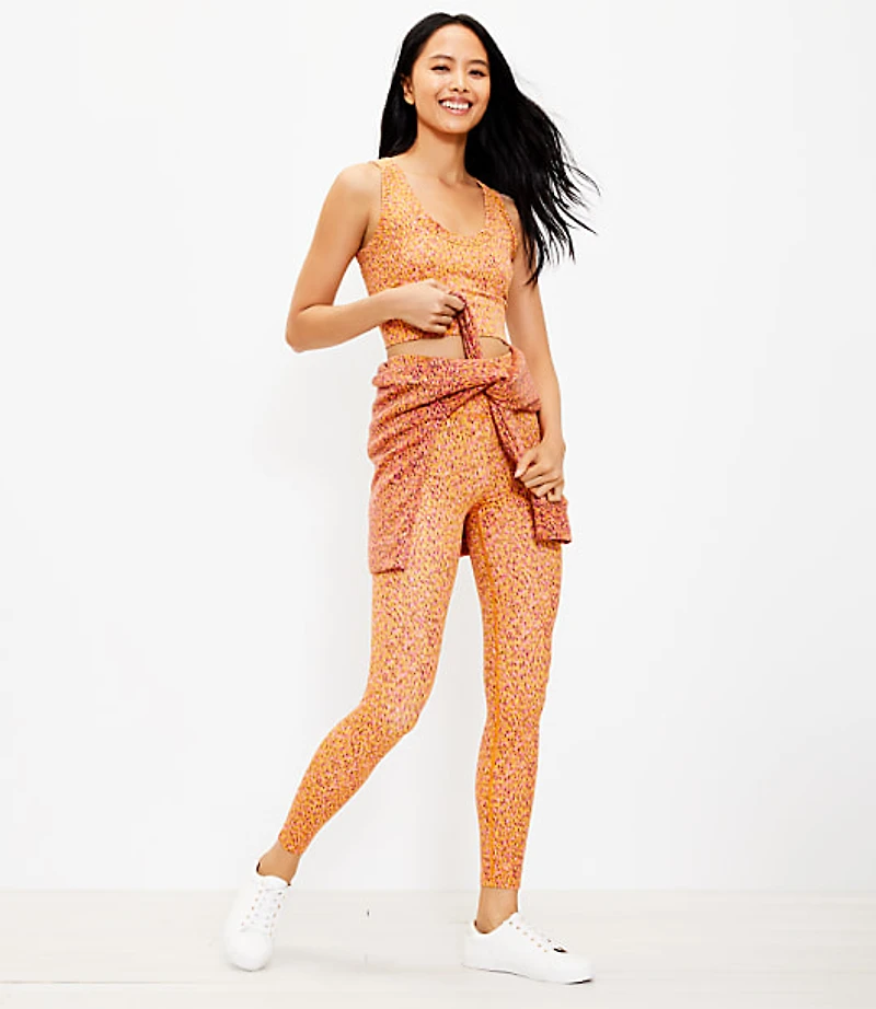 Petite Lou & Grey Petaled Feel Good Pocket Leggings