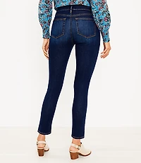 Mid Rise Skinny Jeans Classic Dark Indigo Wash