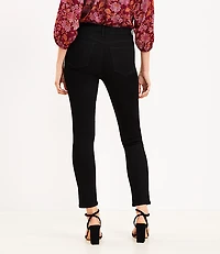 Curvy Mid Rise Skinny Jeans Black