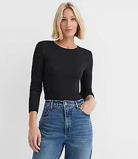 Long Sleeve Crew Neck Tee