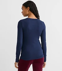 Long Sleeve Crew Neck Tee