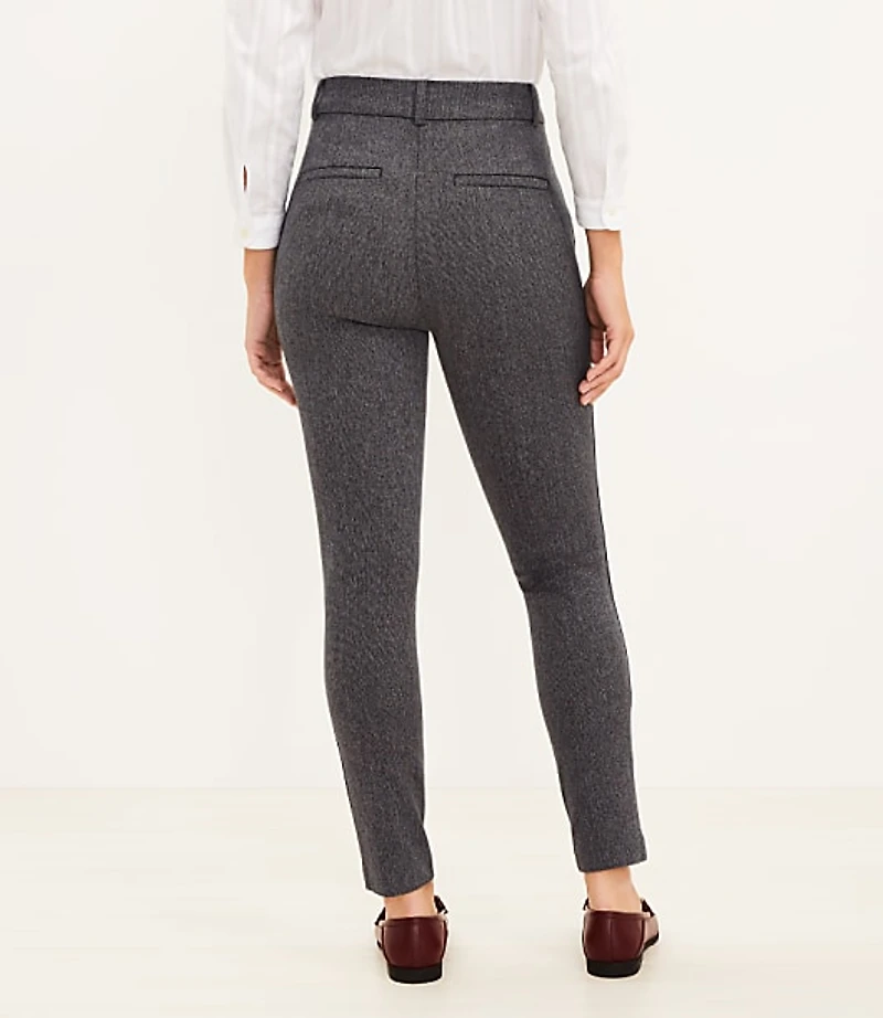 Curvy Sutton Skinny Pants Texture