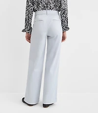 Palmer Wide Leg Pants Twill