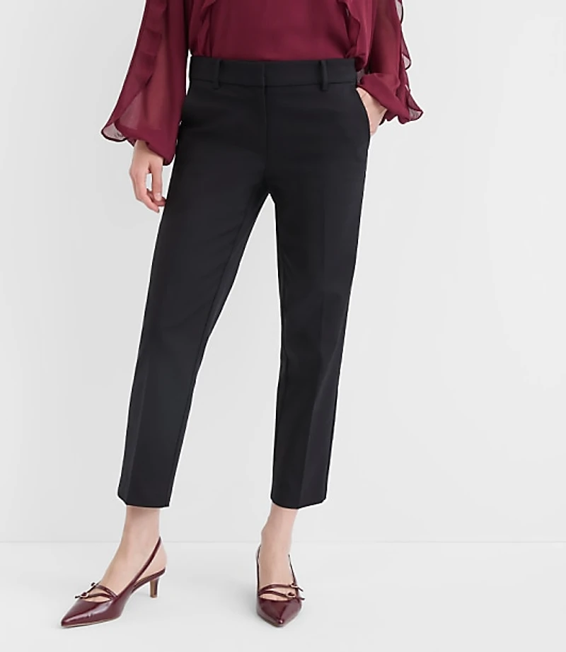 Riviera Slim Pants Doubleweave
