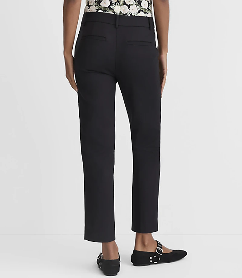 Petite Riviera Slim Pants Doubleweave