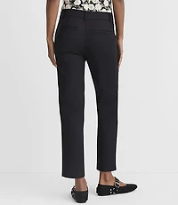 Petite Riviera Slim Pants Doubleweave