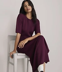 Petite Lou & Grey Scubasoft Side Pleated Maxi Dress