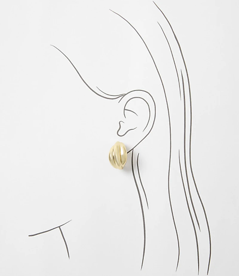 Textured Stud Earrings
