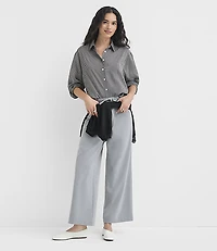 Striped Everyday Oversized Shirt