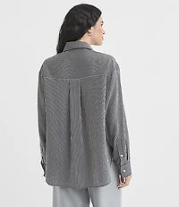 Striped Everyday Oversized Shirt