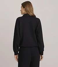 Petite Lou & Grey Scubasoft Half Zip Top