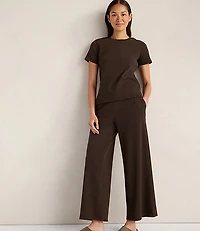 Haven Well Within Organic Cotton Rib Knit Wide Leg Pants