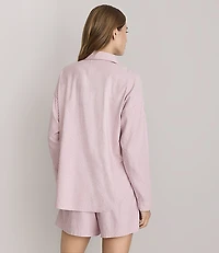 BCRF x Lou & Grey Striped Twill Pajama Set