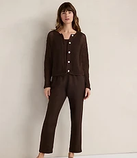 Haven Well Within Cotton Blend Open Stitch Cardigan