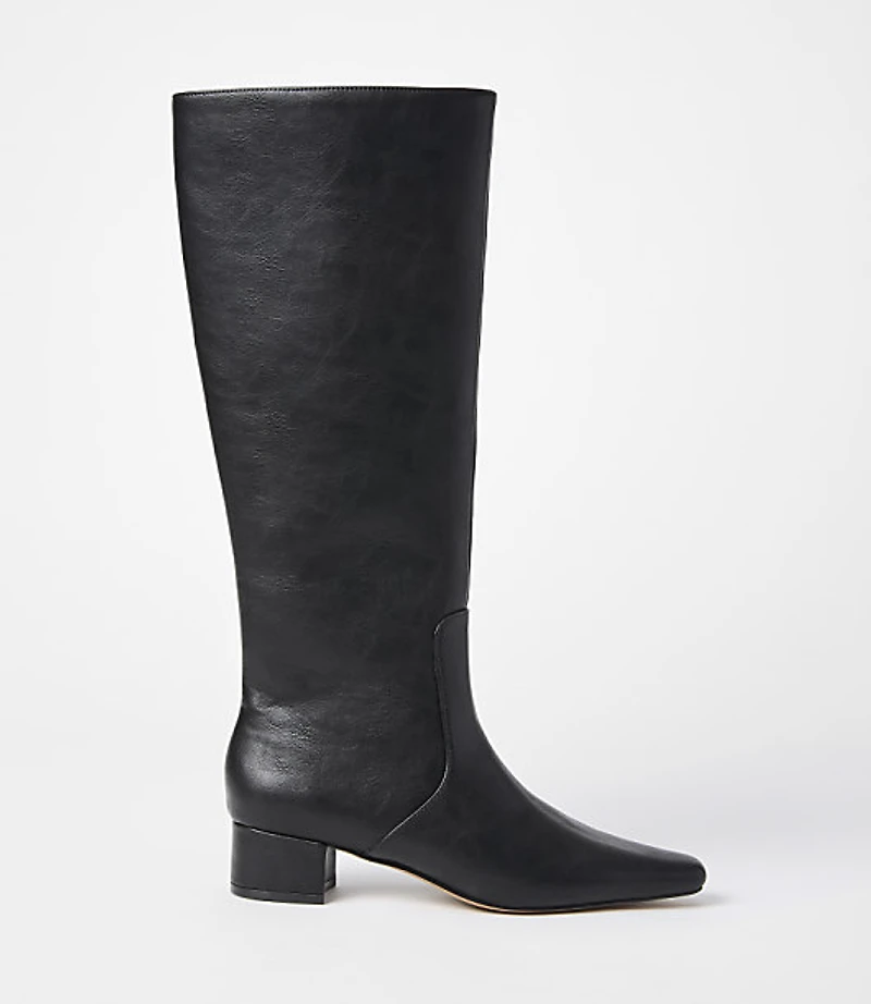 Tall Block Heel Boots