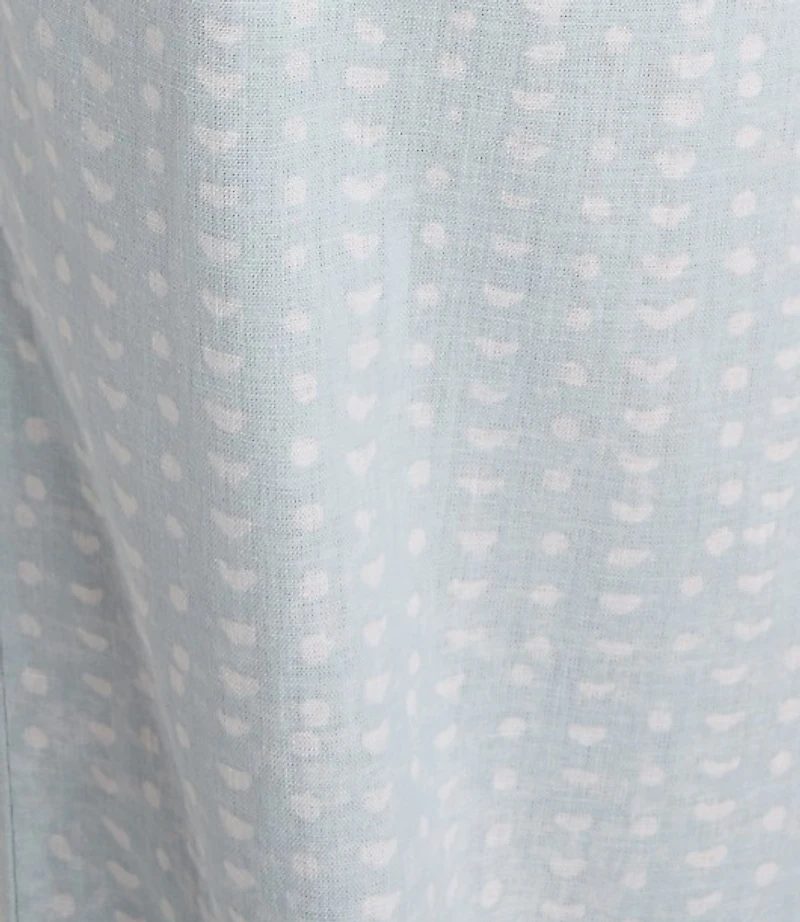 Haven Well Within Cotton Linen Faded Dot Pajama Top