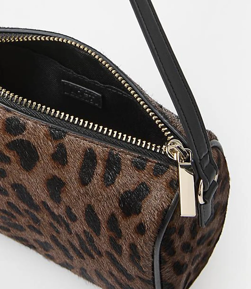 Leopard Print Mini Crossbody Bag