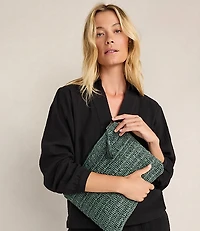 Haven Well Within Textured Cotton Gauze Collared Top
