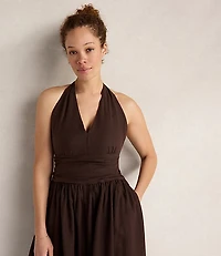 Haven Well Within Linen Halter Maxi Dress