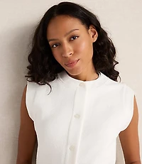 Haven Well Within Cotton Blend Textured Short Sleeve Jacket