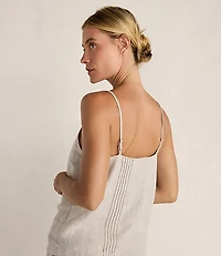 Haven Well Within Linen Pintuck Cami
