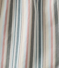 Haven Well Within Organic Cotton Poplin Summer Stripe Pajama Top